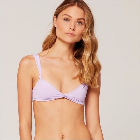 L*Space Turner Bikini Top in Lilac Size Small - Picture 1 of 8